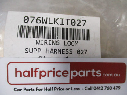TJM Supplementary Wiring Kit Suit TJM Bull Bar Suits Toyota Prado 150 Series - New Part