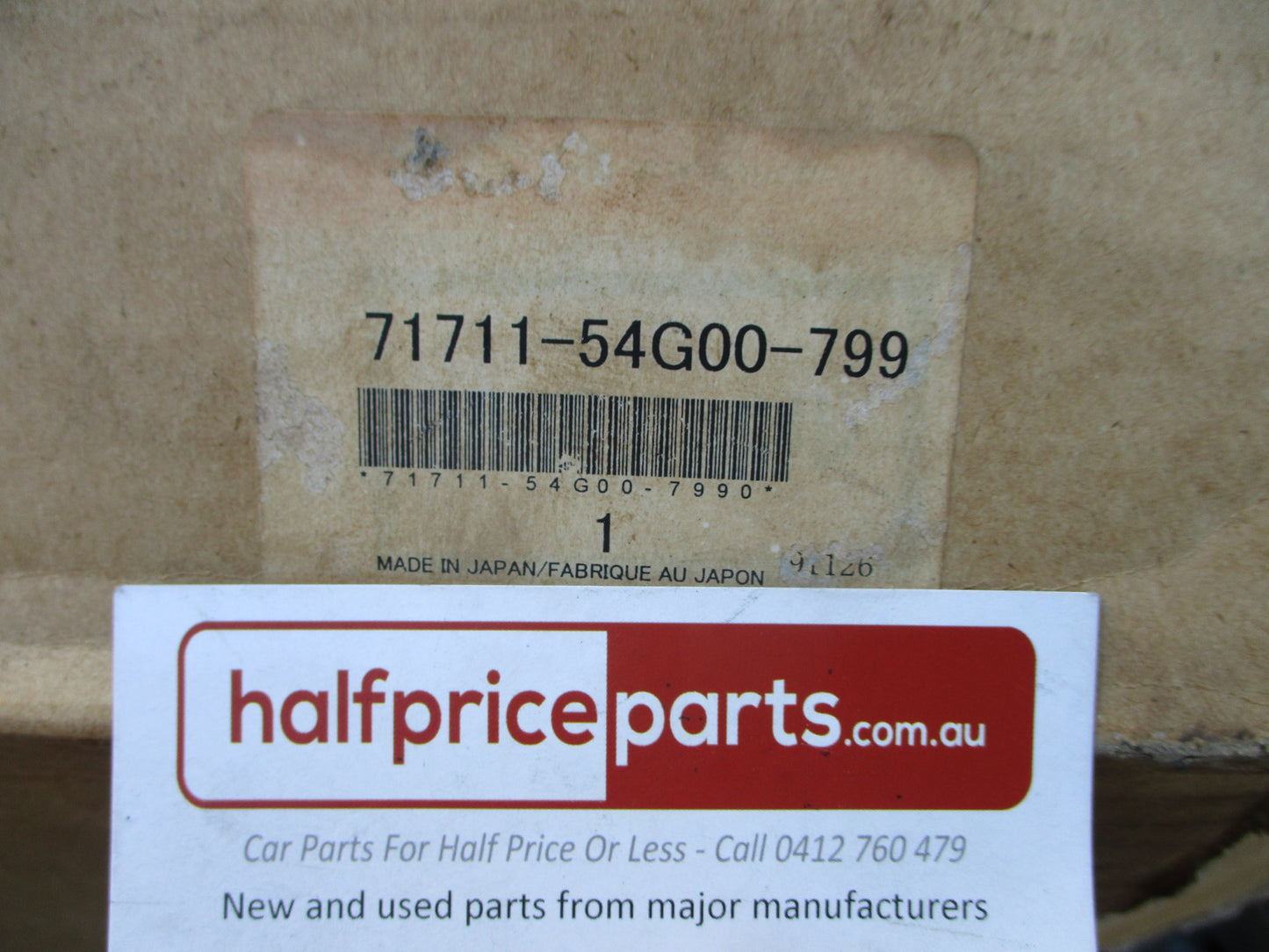 Suzuki Liana RH413/RH416 Genuine Front Bumper Bar Cover (Unpainted) New Part