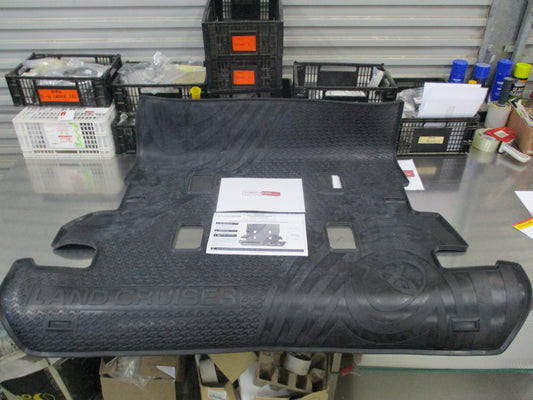 Toyota Land Cruiser 200 Series Genuine Rear Heavy Duty Rubber Cargo Mat New Part