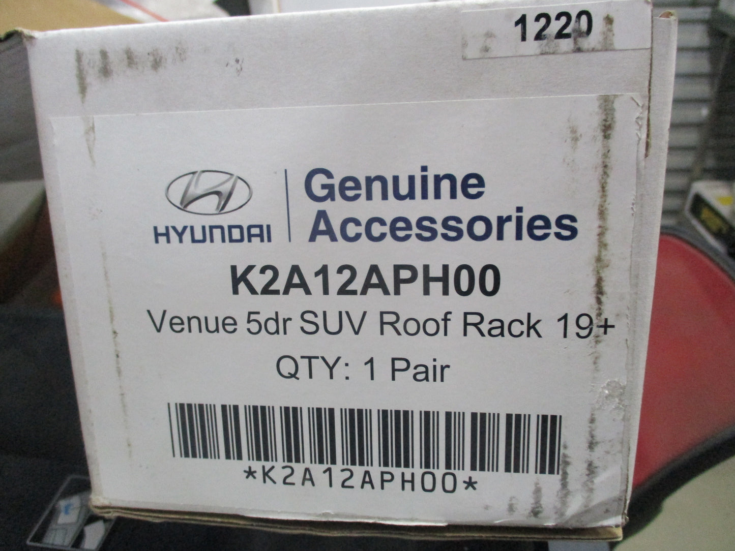 Hyundai Venue QX Genuine Flush Roof Rack Kit New Part