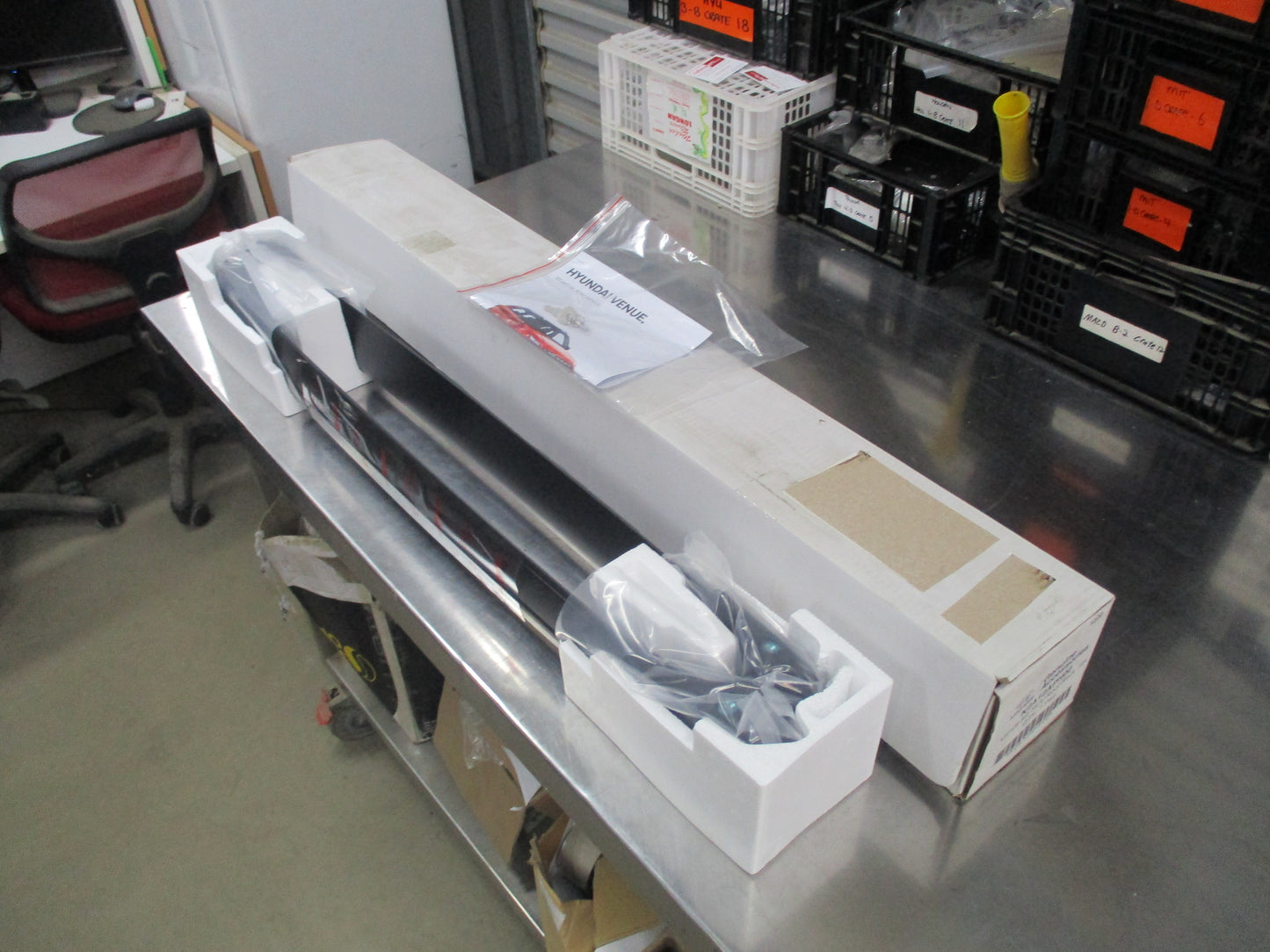 Hyundai Venue QX Genuine Flush Roof Rack Kit New Part