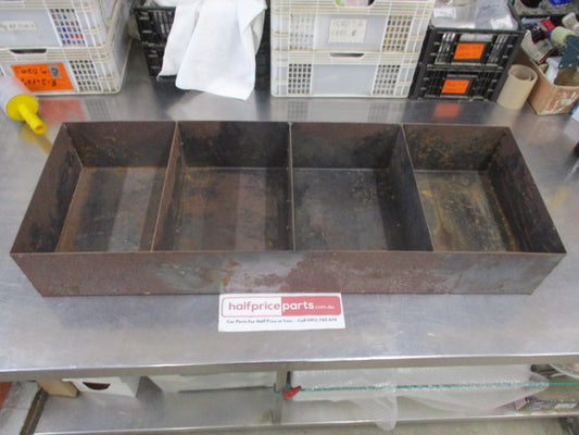 Great Nuts And Bolts Steel Storage Shelving Unit 4 Different Sections Used Part