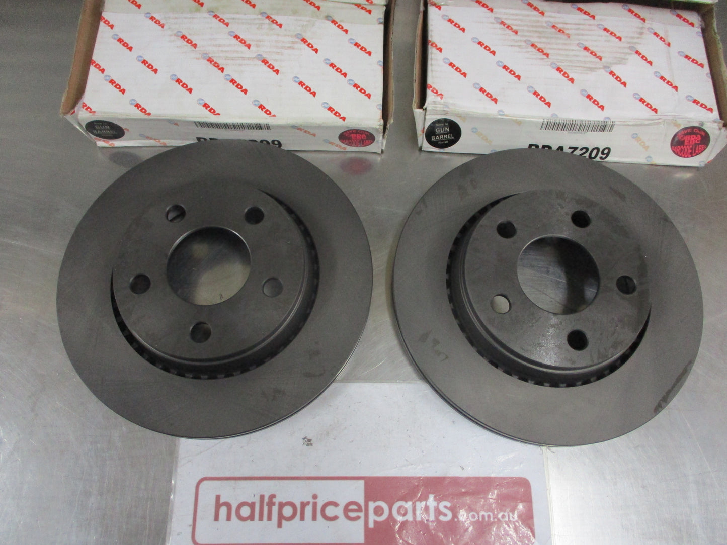 RDA Rear Disc Rotors Standard (Pair) Suits Audi S8 4.2Ltr New Part