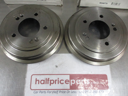 RDA Rear Drum (Pair) Suits Kia Soul AM 1.6 Ltr New Part