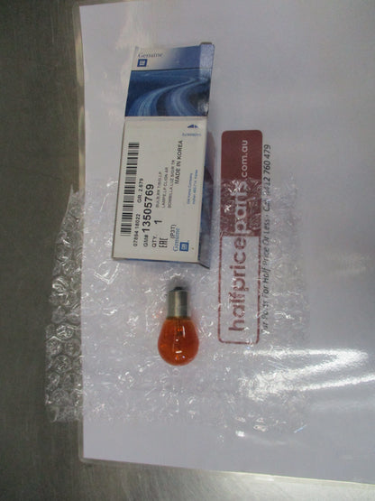 GM Genuine 12V 21W Orange Indicator Bulb New Part