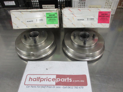 RDA Rear Brake Drums (Pair) Suits Holden Astra LD New Part