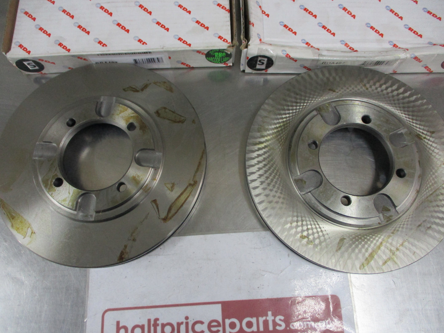 RDA Front Standard Disc Rotors (Pair) Suits Mitsubishi Lancer CB 1.5-1.6Ltr New Part