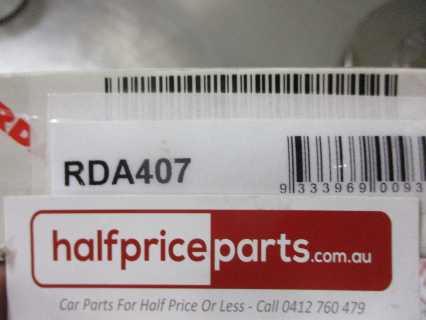 RDA Front Standard Disc Rotors (Pair) Suits Mitsubishi Lancer CB 1.5-1.6Ltr New Part