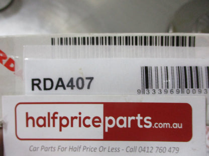 RDA Front Standard Disc Rotors (Pair) Suits Mitsubishi Lancer CB 1.5-1.6Ltr New Part