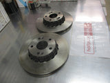 RDA Front Disc Brake Rotors (Pair) Standard Suits Renault 25 V6 New Part