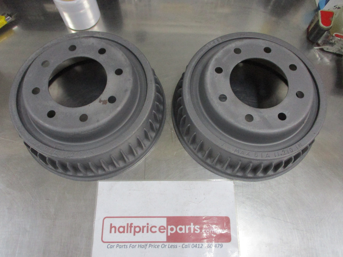 RDA Rear Brake Drum (Pair) Suits Chevrolet C20 Suburban 2WD-4WD New Part