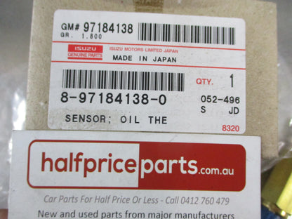 Holden Jackaroo Genuine Oil Thermo Sensor New Part