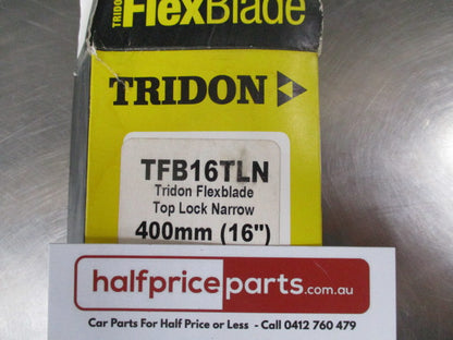 Tridon FlexBlade Wiper Blade Top Lock Narrow 400mm - New Part