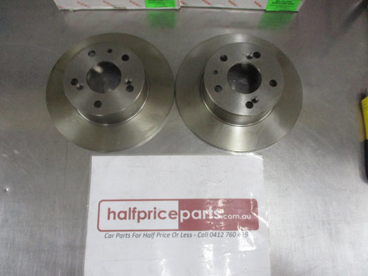 RDA Rear Disc Brake Rotors (Pair) Standard Suits Citroen CX 2200 New Part