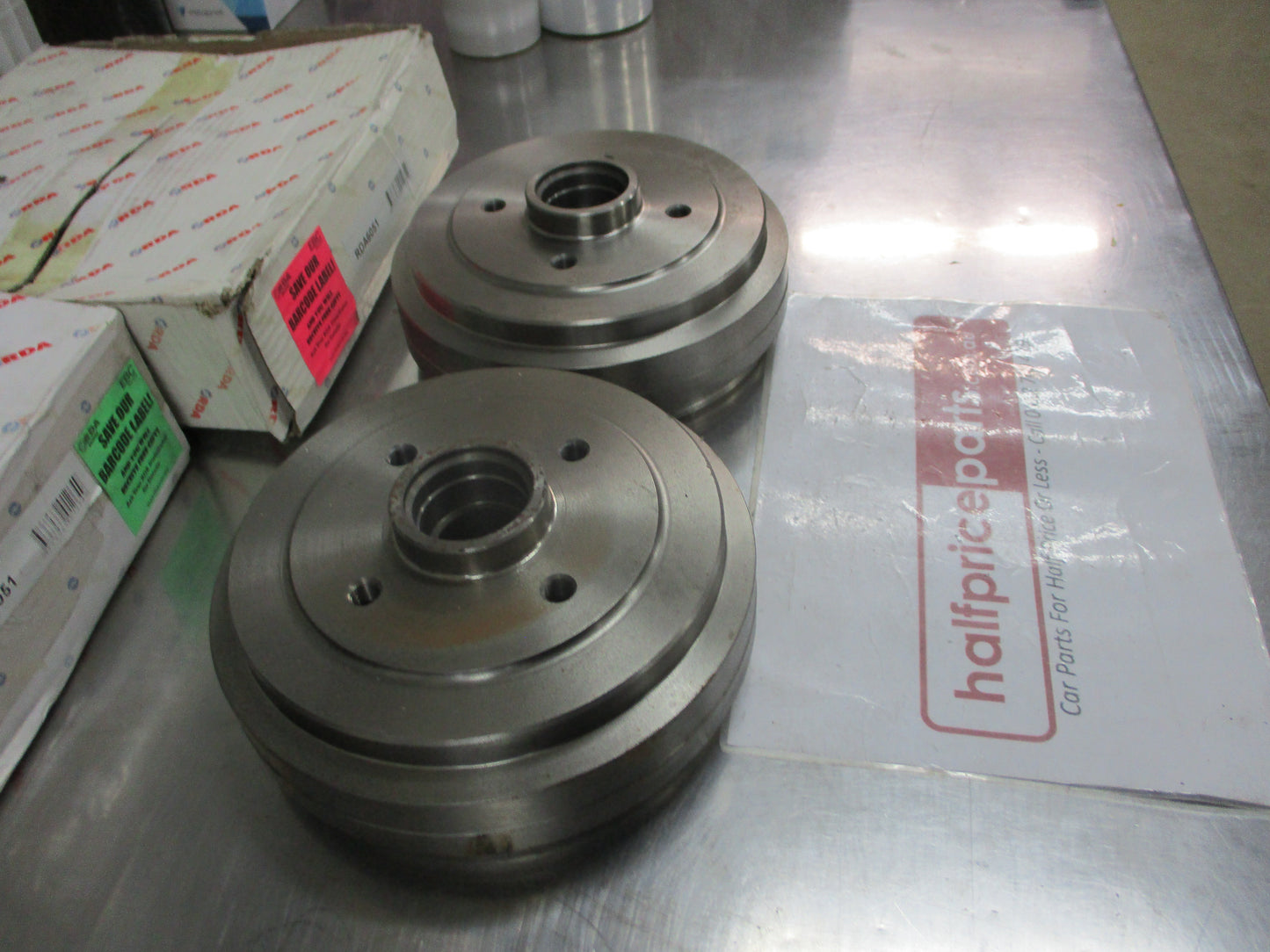 RDA Rear Brake Drums (Pair) Suits Renault Feugo New Part
