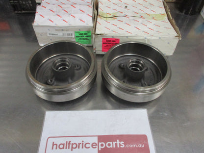 RDA Rear Brake Drums (Pair) Suits Renault Feugo New Part