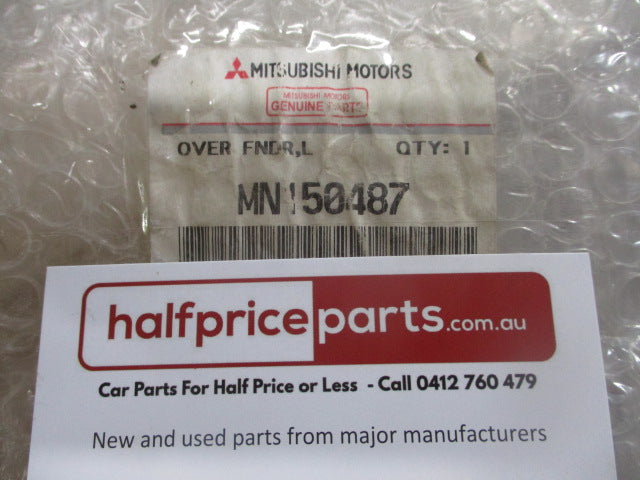Mitsubishi Triton Dual Cab Genuine Left Hand Rear Flare (Black Flare Only) New Part