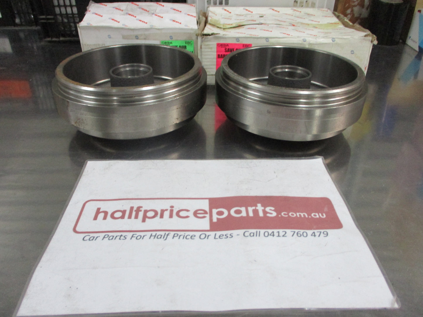 RDA Rear Brake Drums (Pair) Suits Renault Feugo New Part