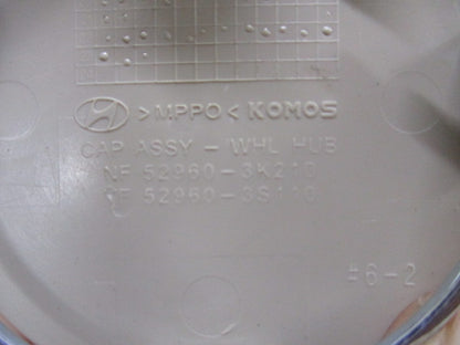 Hyundai Santa Fe Genuine Chrome And Black Alloy Wheel Center Cap New Part