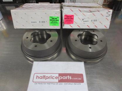 RDA Rear Brake Drums (Pair) Suits Ford Transit New Part