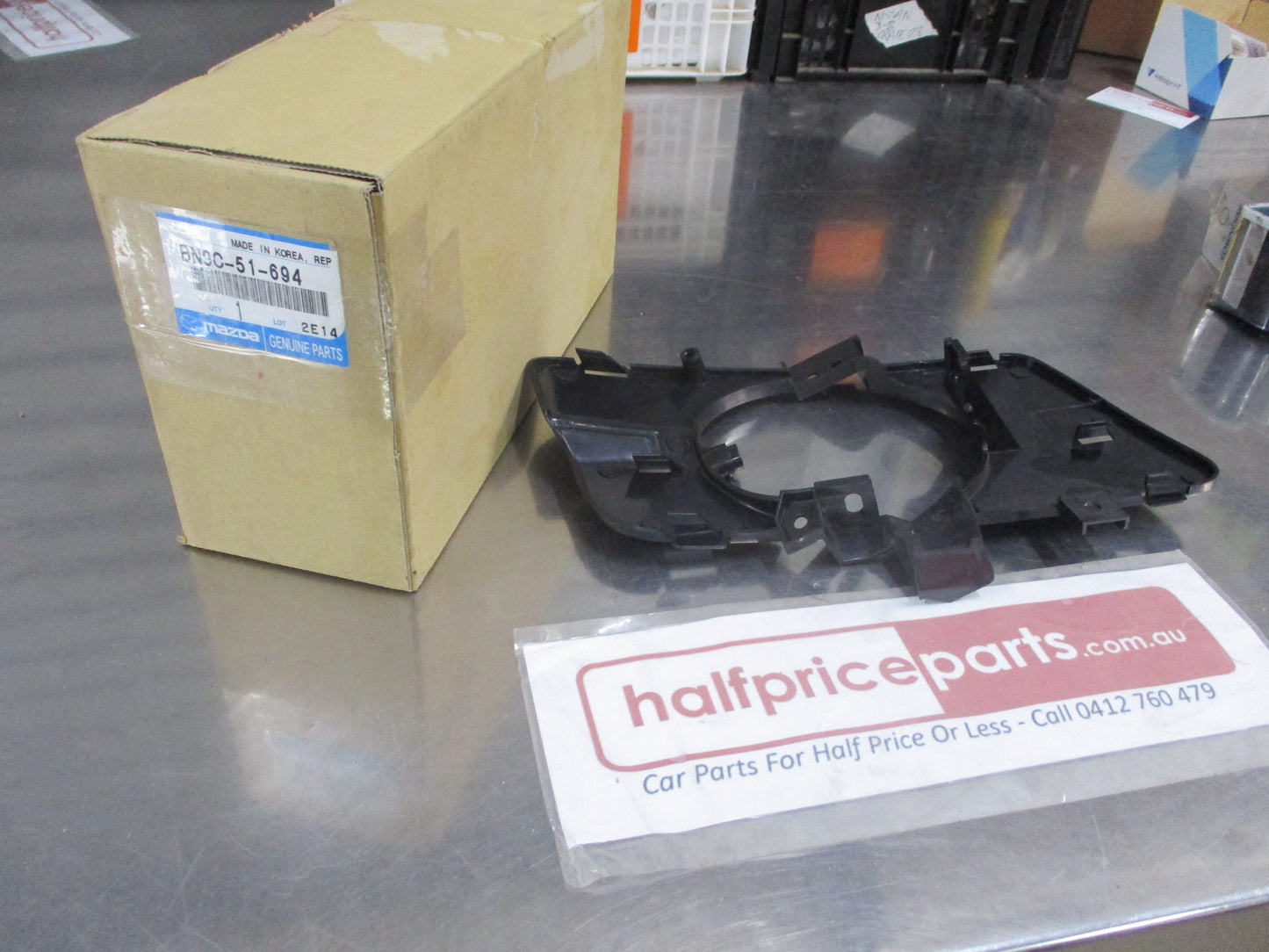 Mazda 3 Genuine Left Hand Front Fog Light Bracket (Passenger) New Part