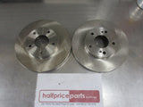 RDA Front Disc Brake Rotors (Pair) Standard Suits Infiniti Q45 Import New Part