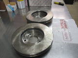 RDA Front Disc Brake Rotors (Pair) Standard Suits Infiniti Q45 Import New Part