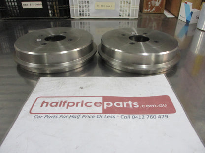 RDA Rear Brake Drums (Pair) Suits Volvo 440/460/GLT/GLE New Part