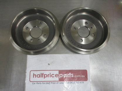 RDA Rear Brake Drums (Pair) Suits Volvo 440/460/GLT/GLE New Part