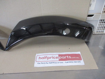 Ford Ranger PX XLT/Wildtrak Genuine Front Flare Extension Pair With Sensor Hole (Shadow Black) New Part