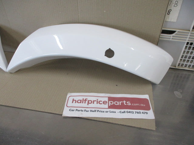 Ford PX XLT/Wildtrak Genuine Front Flare Extension Pair (Factory White) New Part