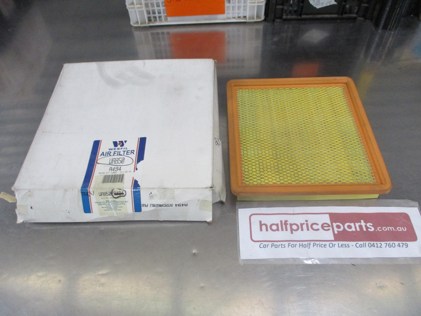 Wesfil Air Filter Element Suits Models Mazda RX7 New Part