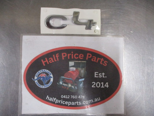 Citroen C4 Genuine Chrome Rear Boot Emblem New Part