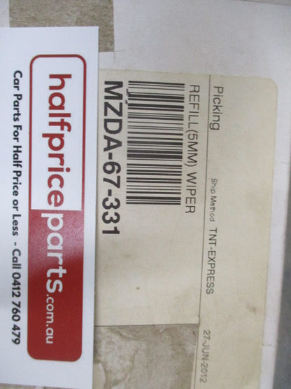 Mazda Genuine 5mm X 22 Inch Windscreen Wiper Blade Refill ( Sold As Pair)-  New Part