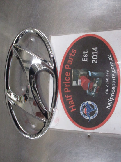 Hyundai I30 Genuine Chrome Rear Hatch Emblem New Part