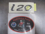 Hyundai I20 Genuine Tail Gate Chrome Emblem New Part