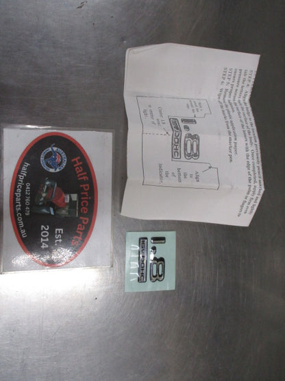Hyundai 1.8 16v DOHC Genuine Front Guard Emblem New Part