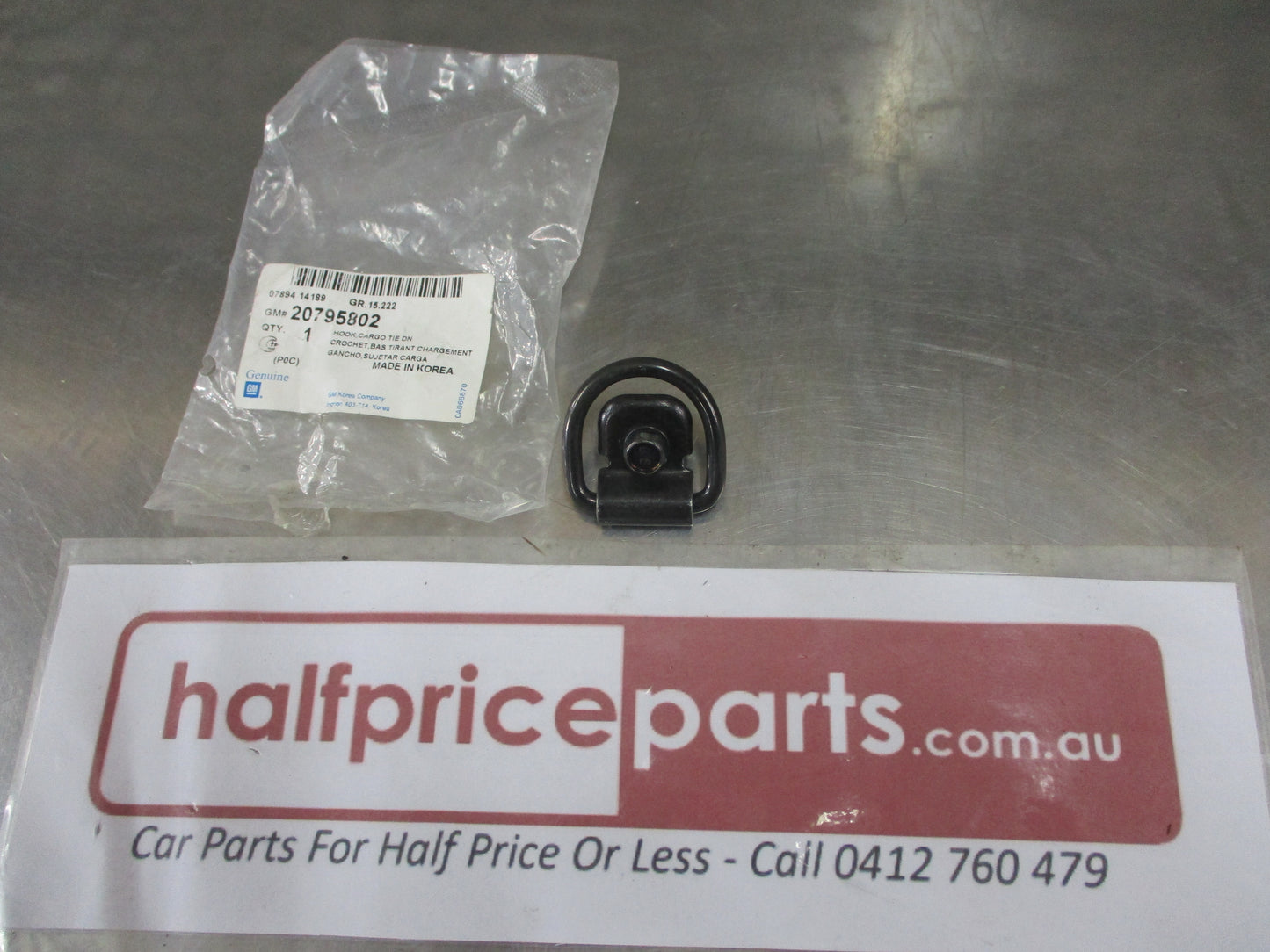 Holden Captiva Genuine Cargo Tie Down Hook New Part