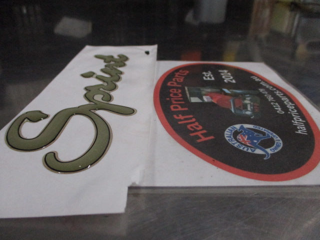 Hyundai Excel X3 Sprint 'SPRINT' Rear Emblem New Part