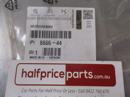 Citroen C4 FAP Genuine Chrome Emblem New Part