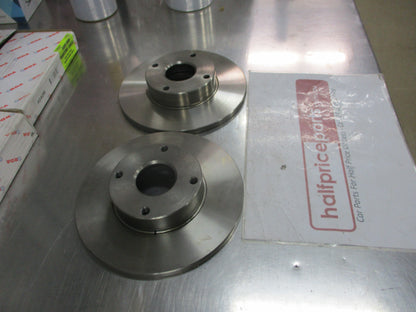 RDA Front Disc Brake Rotors (Pair) Suits Daihatsu Charade G11 New Part