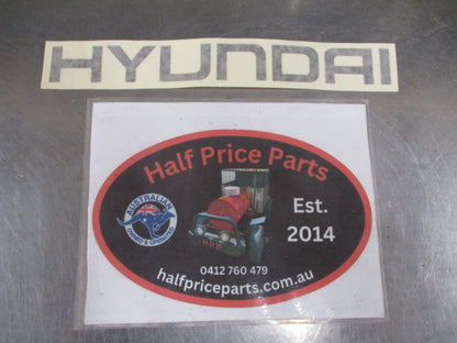 Hyundai Excel Genuine Rear Boot Lid Emblem New Part