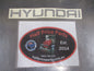 Hyundai Excel Genuine Rear Boot Lid Emblem New Part
