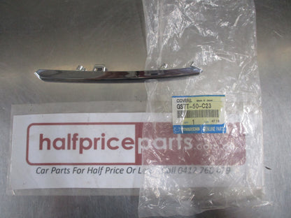 Mazda 6 Genuine Front Left Hand Bumper Chrome Grille Molding New Part