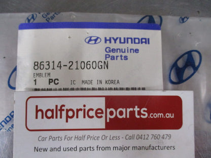 Hyundai Excel Genuine Rear Boot Lid Emblem New Part