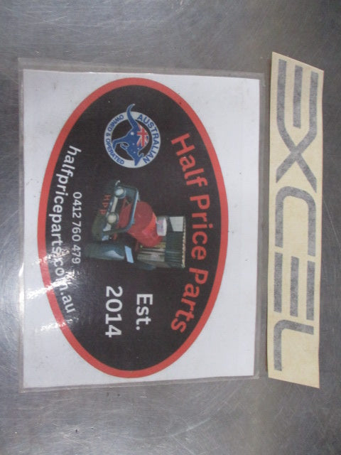 Hyundai Excel Genuine Rear Boot Or Hatch Emblem New Part