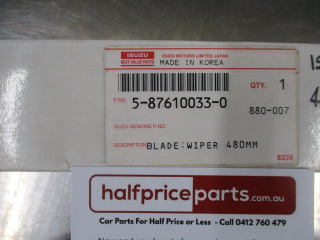 Isuzu NK/NL Genuine Wiper Blade 480mm - New Part
