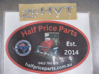 Hyundai Elantra Genuine 2.0L HVT Rear Badge New Part