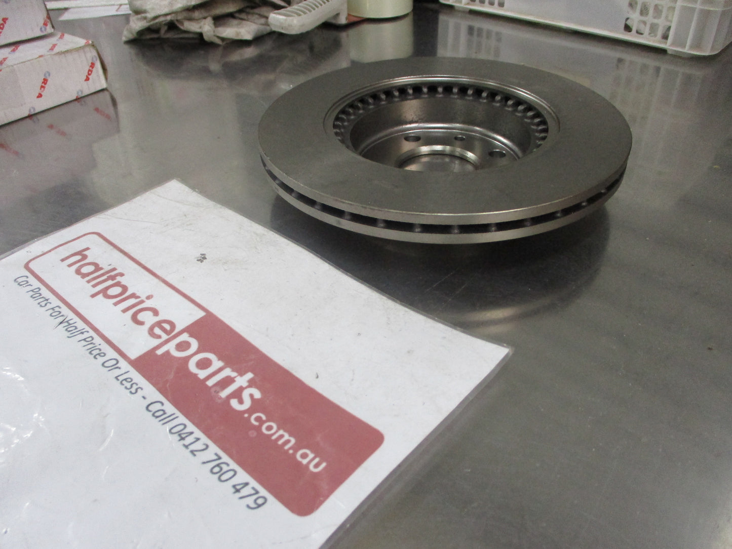 RDA Front Disc Brake Rotor (Single) Standard Suits Renault 25 2.0Ltr New Part