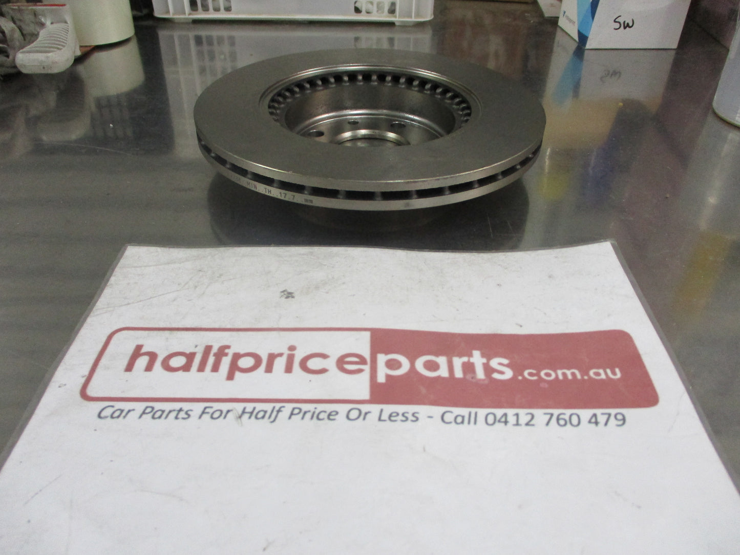 RDA Front Disc Brake Rotor (Single) Standard Suits Renault 25 2.0Ltr New Part